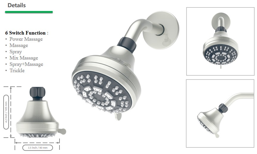 D20161-wall shower