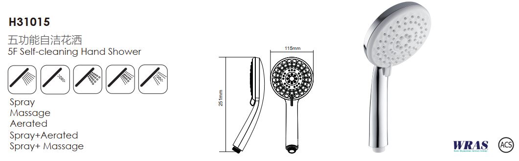 H31015-Showerhead