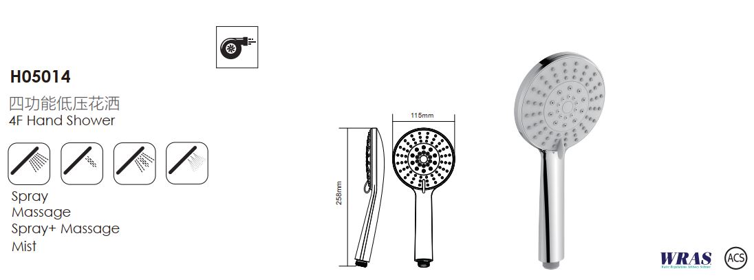 H05014-Showerhead