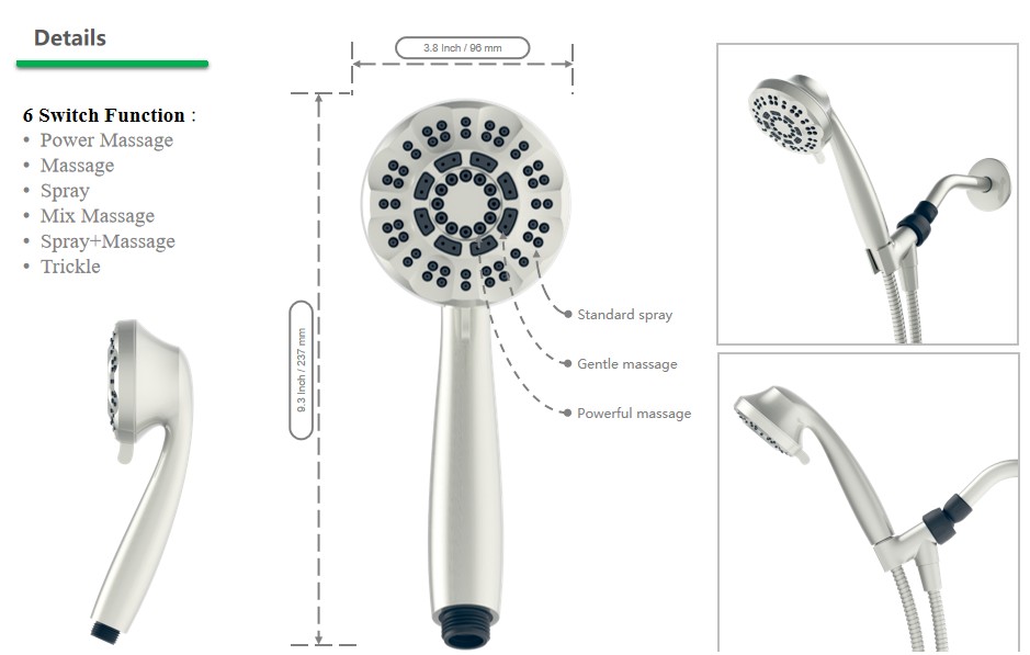 H10562-SHOWERHEAD