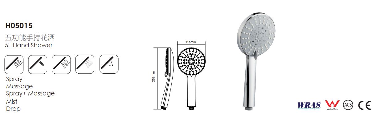 H05015-Showerhead